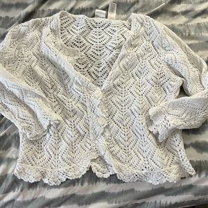 Crochet Button Top